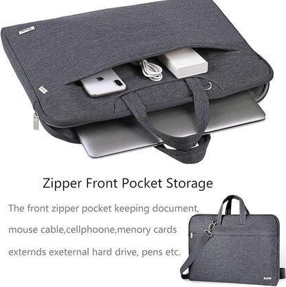 Voova Laptop Bag 13 14 Inch, Waterproof Computer Sleeve Carrying Case - Image 2