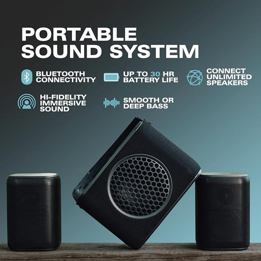 Rocksteady Stadium 2: Four Speakers and One Subwoofer Bundle - Image 2