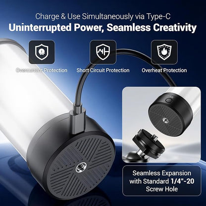 JJC 2Pcs 360 LED Light Attachment - Image 6