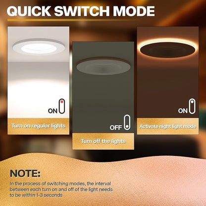 12 Pack 5/6 Inch LED Can Lights - Image 6