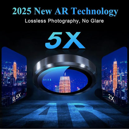 YWXTW Camera Lens Protector for iPhone 17 Pro/iPhone 17 Pro Max, Tempered Glass - Image 4