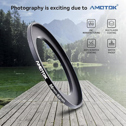 86mm Lens to 95mm Camera Lens Adapter, 86mm to 95mm Filter Step up Ring Adapter - Image 2
