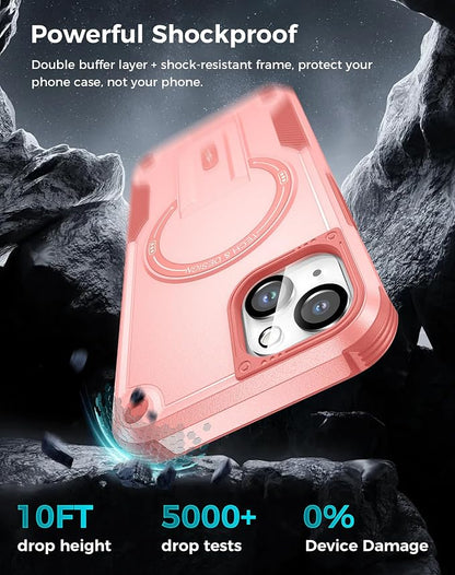 Goton for iPhone 14 Case with Privacy Tempered Glass Screen Protector & Camera - Image 4