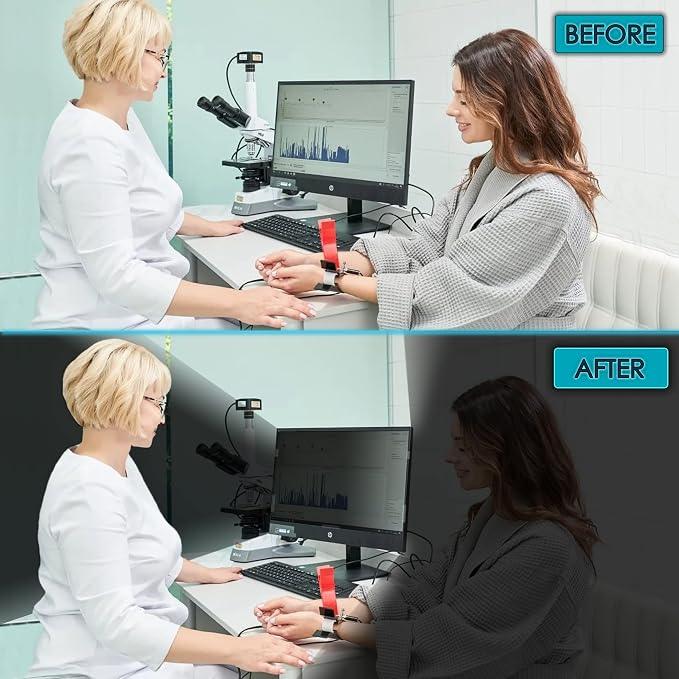 Premium Privacy Screen Filter for 20 Inches Desktop Computer Monitor. Screen - Image 3