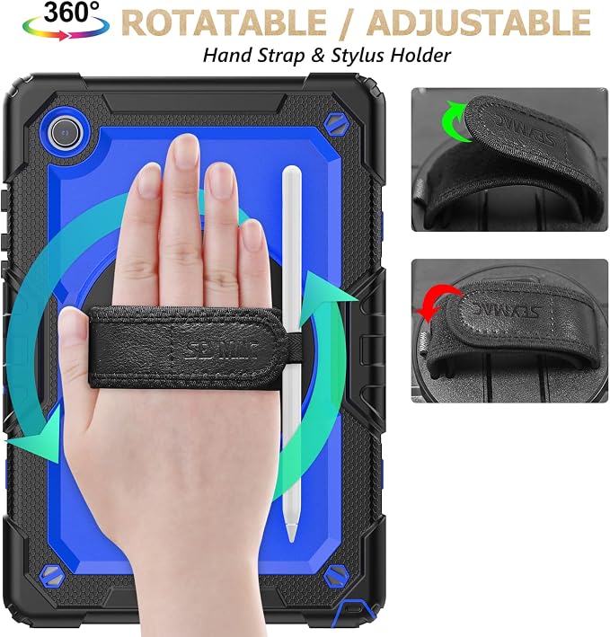 SEYMAC stock Case for Samsung Galaxy Tab A8 10.5'', Full-Body Drop Protection - Image 4