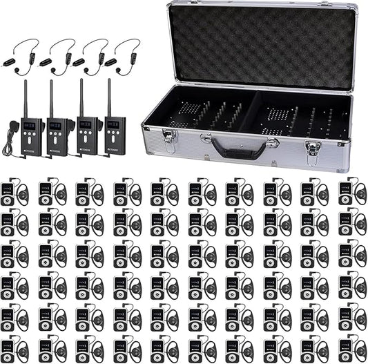 Retekess T130S School Tour Guide System, Tour Guide Microphone and Speaker by Retekess