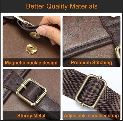 Cwatcun Camera Sling Bag PU Leather - Image 3