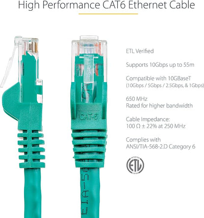 StarTech 10ft CAT6 Ethernet Cable - Image 2