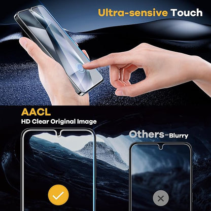 AACL 4-Pack for Samsung Galaxy S25/S24 Screen Protector 5G, Film for S24 and - Image 6