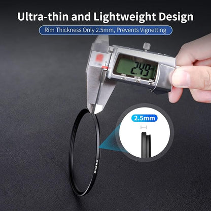 JJC 52mm Ultra-Low Reflectivity UV Filter Lens Protection - Image 4