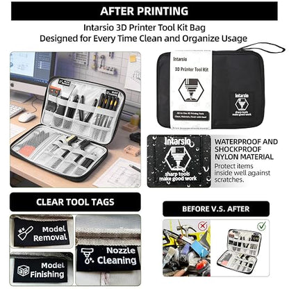 52-in-One 3D Printer Tools Kit, Professional 3D Printer Accessories & - Image 9