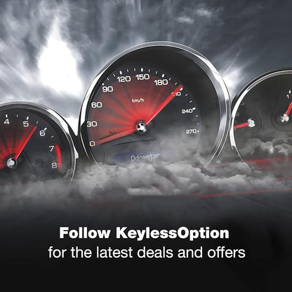 2X KeylessOption Key Fob for 2002 2003 2004 2005 2006 2007 2008 2009 2010 2011 - Image 8