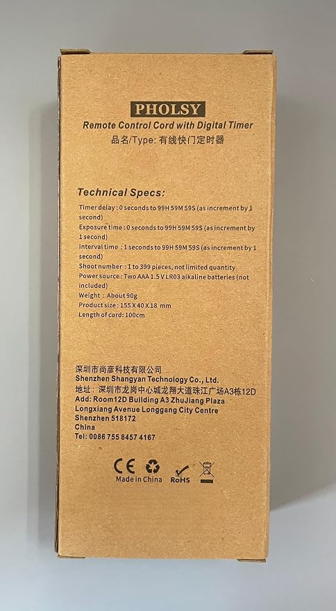 PHOLSY C6 Timer Remote Control - Image 10