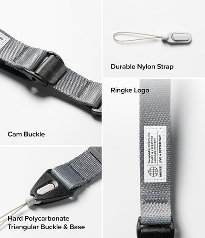 Ringke Cam Buckle Hand Strap Secure Anti-Theft, Anti-Drop Phone Strap - Image 5