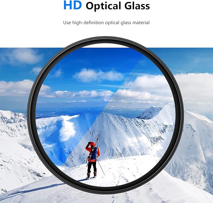 NEEWER 67mm MRC UV Protection Filter 30 Layers Nano Multi-Resistant Coatings/HD - Image 5
