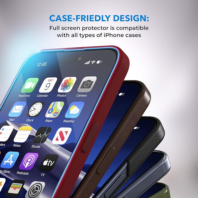 Deppa |2 Pack| for iPhone 16 Pro Max Anti-Blue Light Screen Protector '| - Image 6