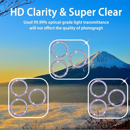 【3 Pack】Dengduoduo Tempered Glass Camera Lens Protector - Image 3