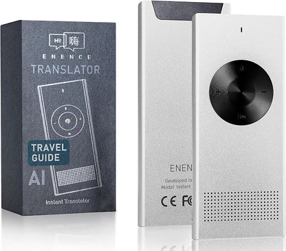 Enence PRO Language Translator Device, Real-Time Voice Translation, Instant by Enence