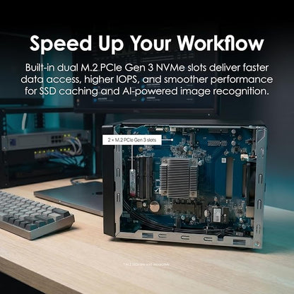 QNAP TS-473A-8G-US 4 Bay High-Speed Desktop NAS - Image 5