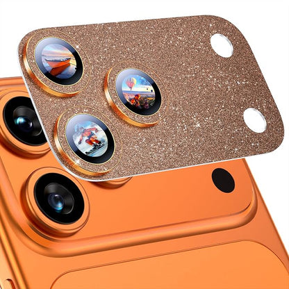 Uyiton for iPhone 17-Pro-Max Camera-Lens Protector: Bling Metal Tempered Glass by Uyiton