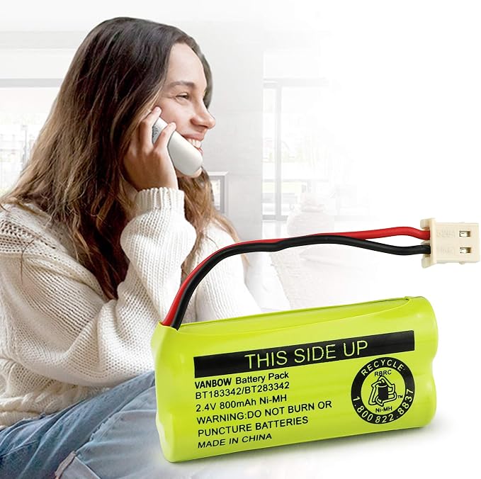BT183342/BT283342 2.4V 800mAh Ni-MH Battery Pack, Compatible - Image 7