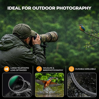 K&F CONCEPT 82mm Circular Polarizers Filter Super Slim - Image 5