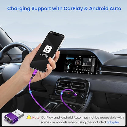 Elebase USB Type C to C 100W Charging Cable 6.6FT - Image 2
