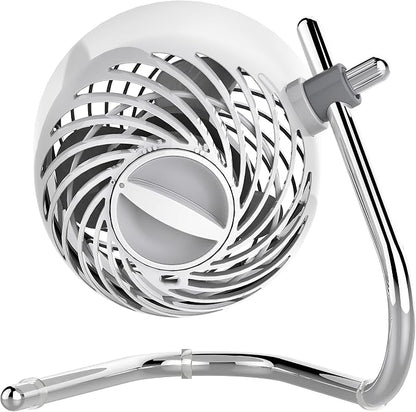 Vornado Pivot Personal Air Circulator, Desk Fan, Ice White - Image 5