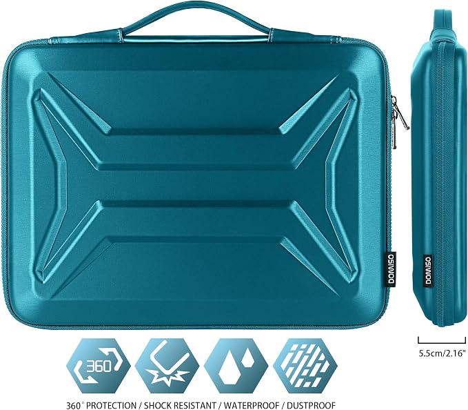 DOMISO 14 Inch Laptop Case Shockproof Sleeve Waterproof Hard Shell Protective - Image 3