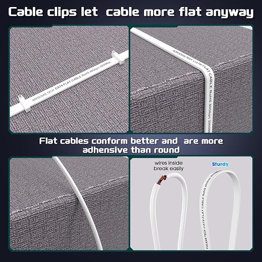 Cat 8 Ethernet Cable 125 FT, Heavy Duty High Speed 40Gbps 2000Mhz Internet - Image 5