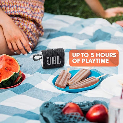 JBL Go 3 - Portable Mini Bluetooth Speaker, big audio and punchy bass, IP67 - Image 4