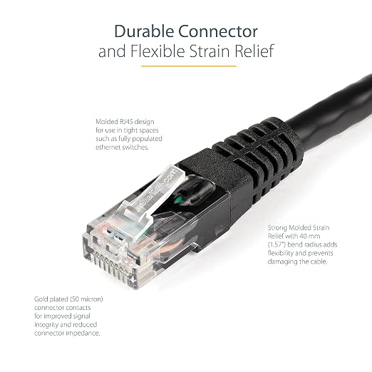 StarTech 100ft CAT6 Ethernet Cable - Image 3