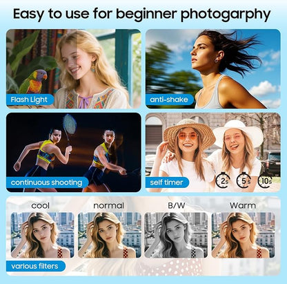 4K Digital Camera, 64MP Vlogging Camera - Image 4