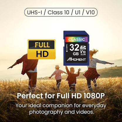 MMOMENT 32GB Full-Size SD, SDHC Card Compatible - Image 3