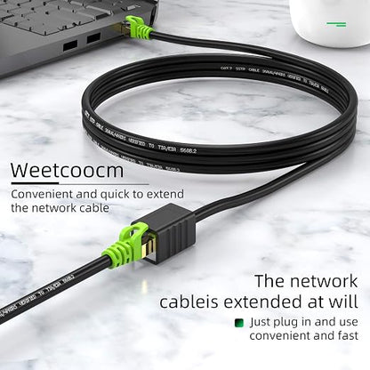 Ethernet Extension Cable 6.5ft, Network Cat6a Extension Patch Cable RJ45 Cords - Image 5