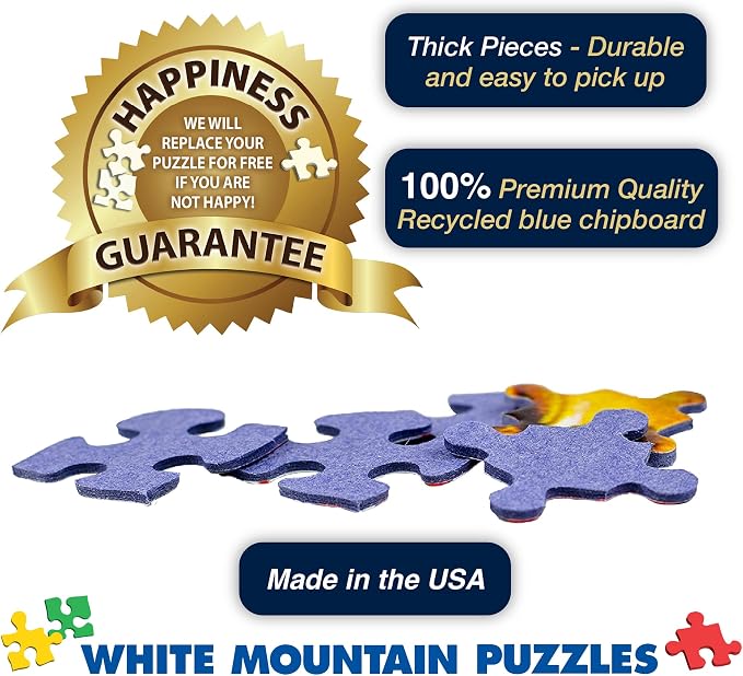 White Mountain in The Cheap Seats Jigsaw Puzzles - Image 6