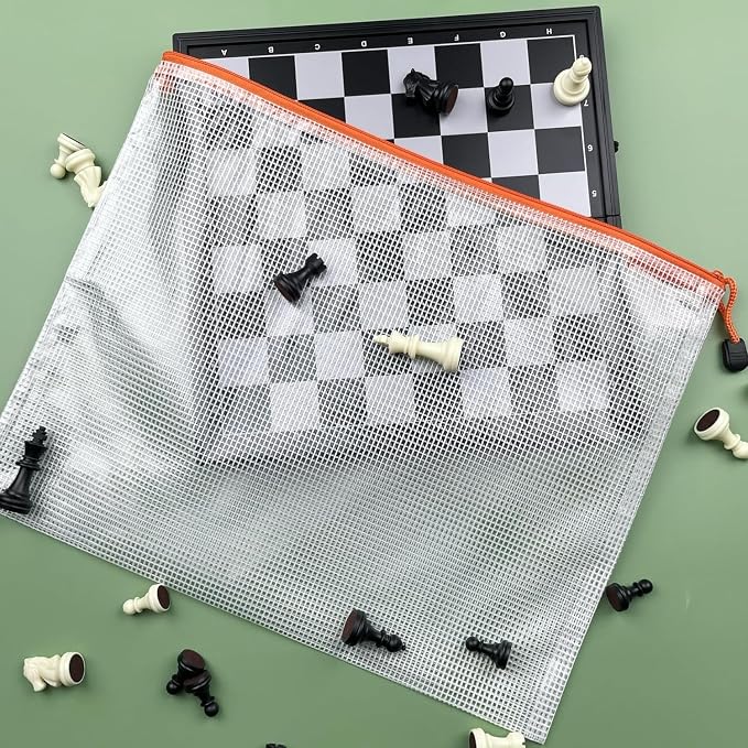 Mesh Zipper Pouch Bags, Zipper Bags - Image 6