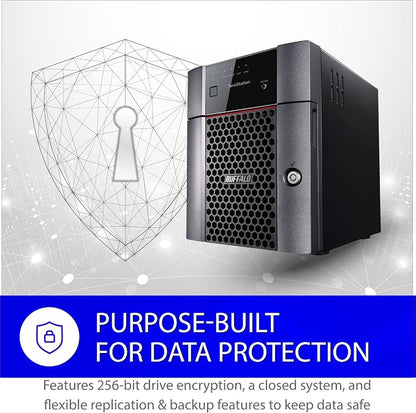 BUFFALO TeraStation Essentials 4-Bay Value-Focused Desktop NAS 16TB - Image 4