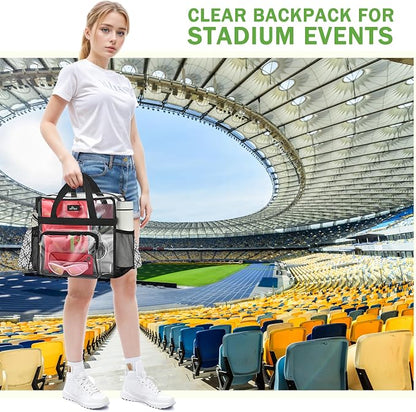 MAY TREE Clear Bag for Stadium Events, Transparent Bag for Concert Sports Gym - Image 2