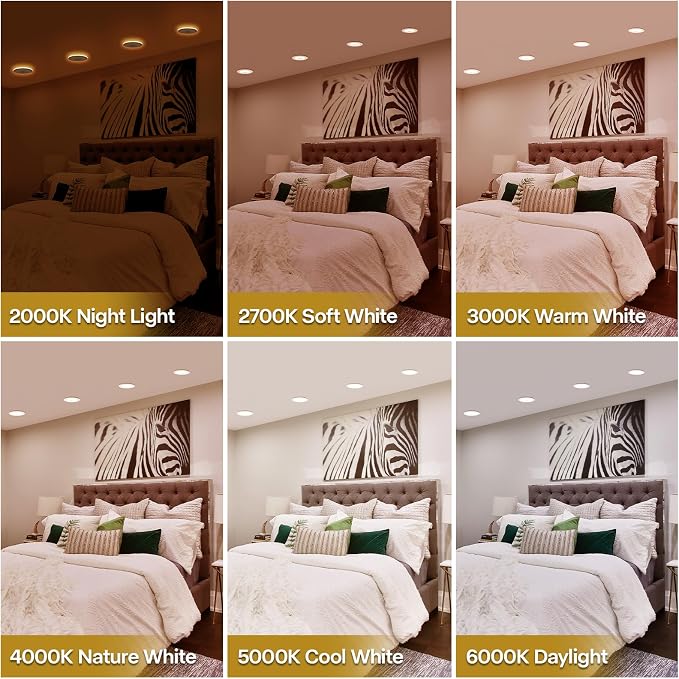12 Pack 5/6 Inch LED Can Lights - Image 8