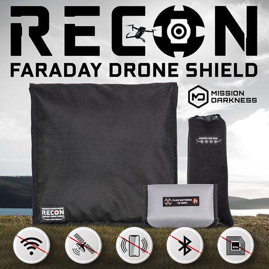 Mission Darkness Recon Faraday Drone Shield // Military-Grade RF Shielding - Image 2