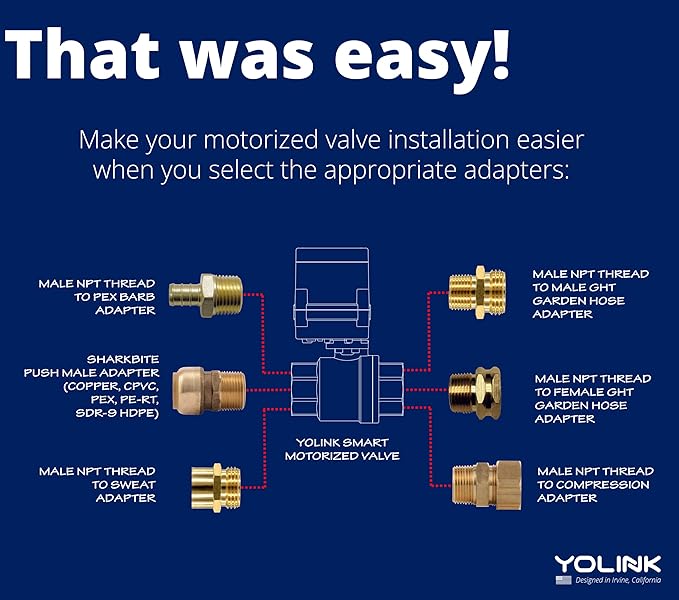 YoLink X3 Valve Controller Kit, LoRa Long Range, 10+ Year Lithium, D2D - Image 6