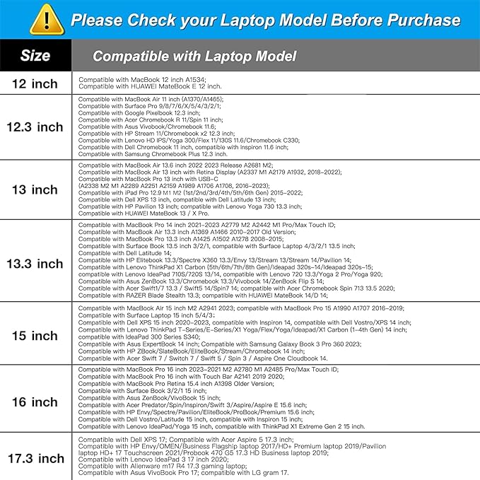MOSISO Laptop Case 13 inch, 13 inch Laptop Sleeve Compatible - Image 2