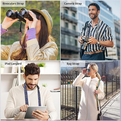 FIEIL Zebra Stripe Shoulder Strap, Adjustable Camera Strap - Image 2