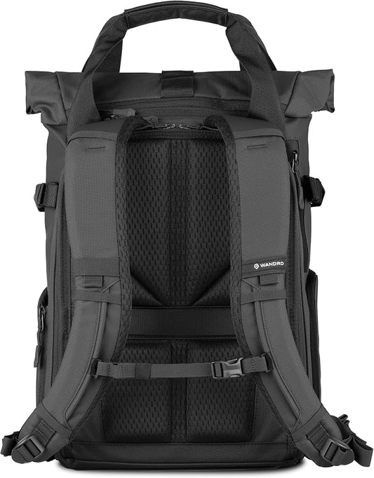 WANDRD PRVKE Rolltop 21L V4 Camera Backpack – Expandable Weatherproof Travel Bag - Image 2