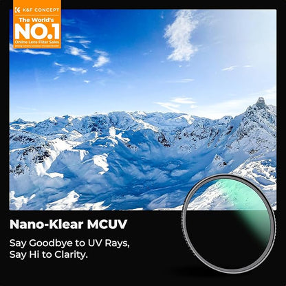 K&F CONCEPT 49mm MC UV Lens Protection Filter - Image 2