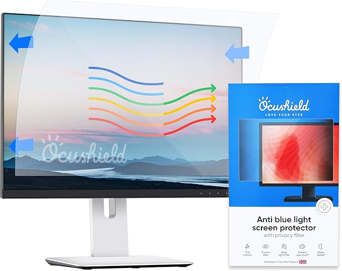 Ocushield 26” Anti-Blue Light Screen Protector by Ocushield-BlueLightFilteringScreenProtectorGlasses
