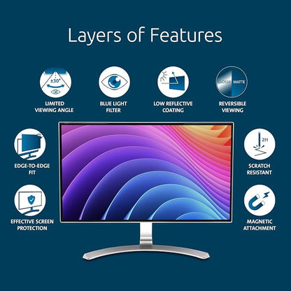 Kensington MagPro 23.8 Inch Magnetic Computer Privacy Screen - Image 4