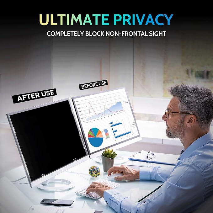 23.6 Inch Privacy Screen for Computer Monitor 16:9 Aspect Ratio, Eye Protection - Image 3