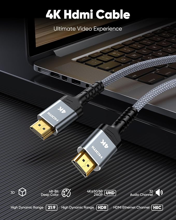 Highwings 4K Fiber Optic HDMI Cable 165FT Long - Image 6